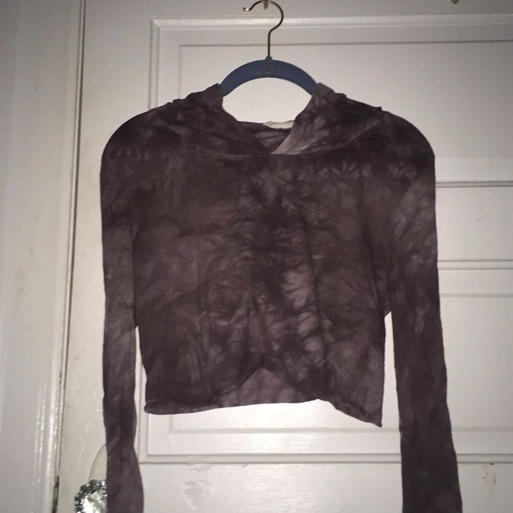 Cropped sweatshirt